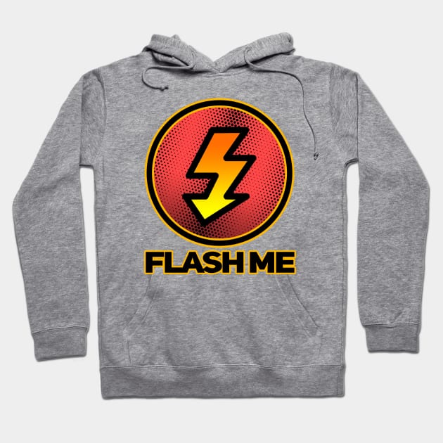 The Flash Logo Photography Themed Hoodie by FlashMe